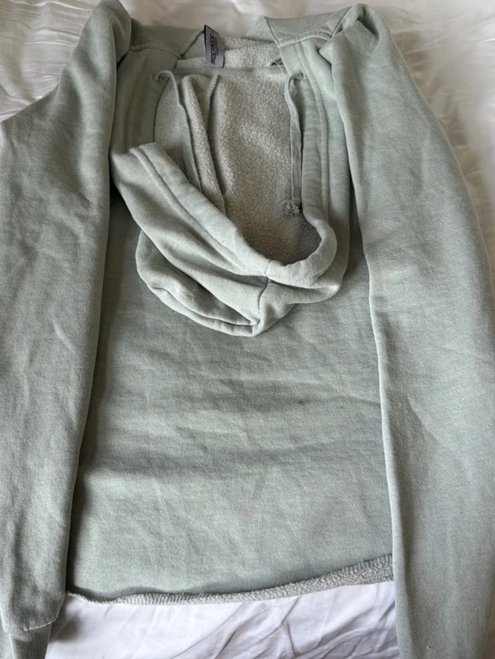 Fire Island 'Cherry Grove' Beach Girl Hoodie - Sage Green